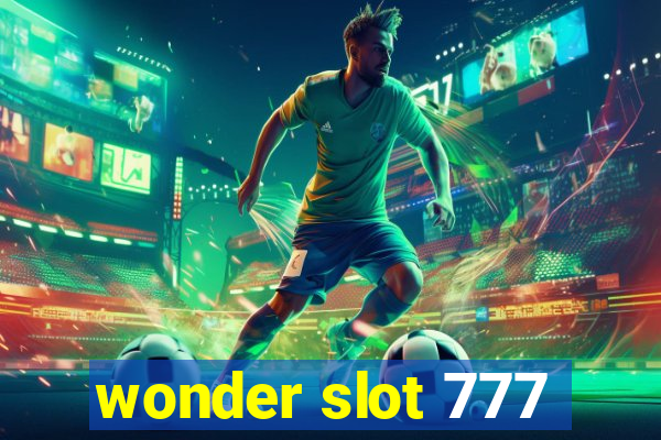 wonder slot 777