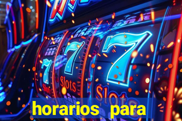 horarios para ganhar no fortune tiger