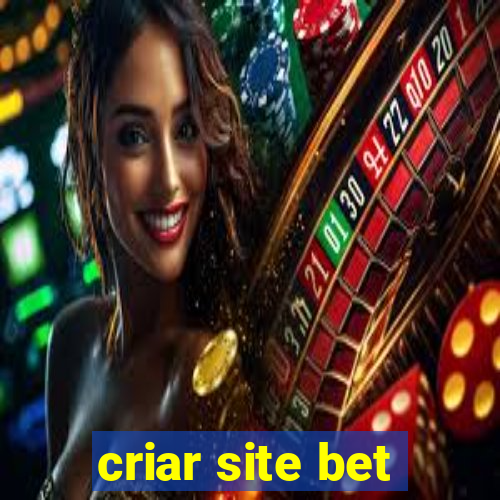 criar site bet