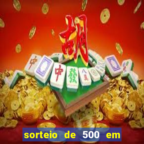 sorteio de 500 em cash toda segunda feira novibet como funciona