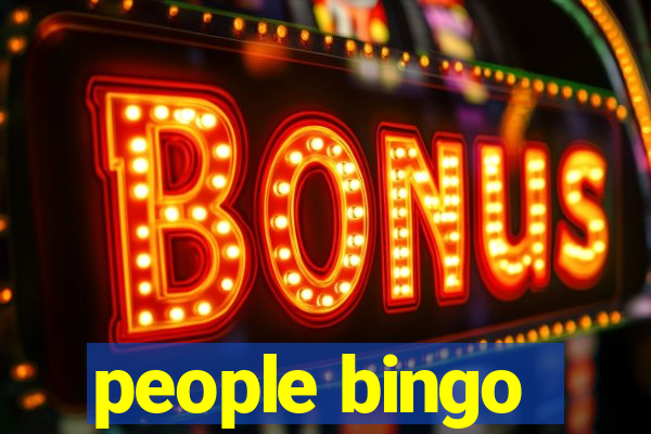 people bingo