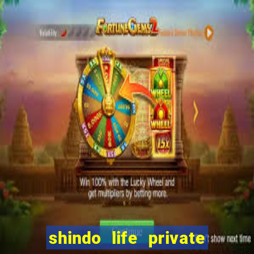 shindo life private server blaze