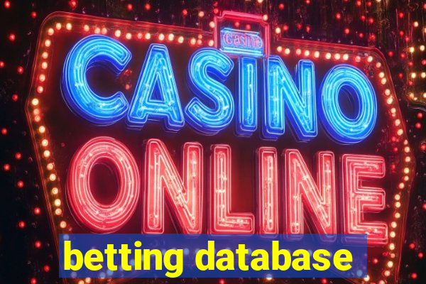 betting database