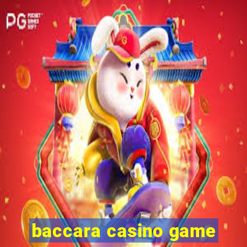 baccara casino game