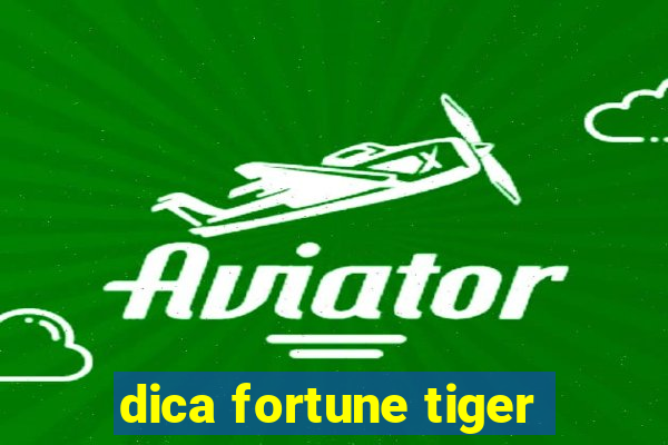 dica fortune tiger