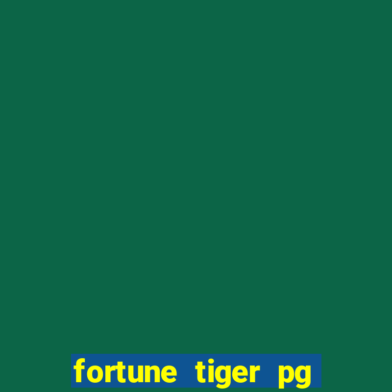 fortune tiger pg soft demo