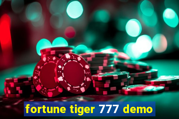 fortune tiger 777 demo