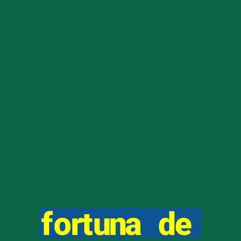 fortuna de alo铆sio chulapa