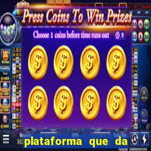 plataforma que da bonus no cadastro e saca no free