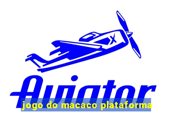 jogo do macaco plataforma