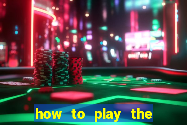 how to play the buffalo slot machine