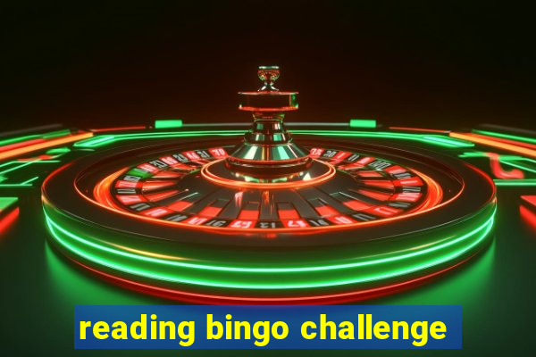 reading bingo challenge