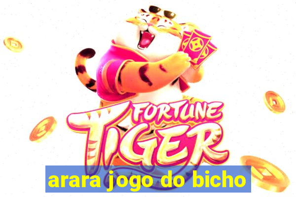 arara jogo do bicho