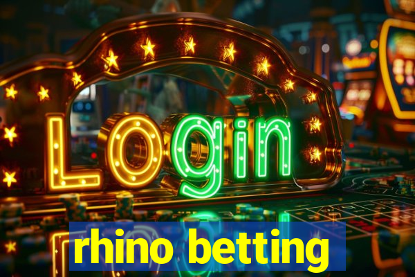 rhino betting