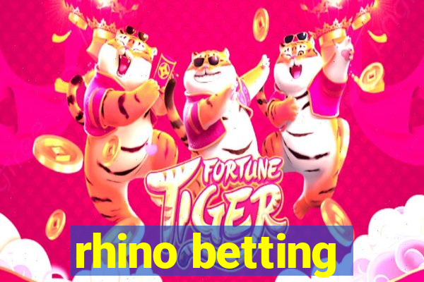 rhino betting