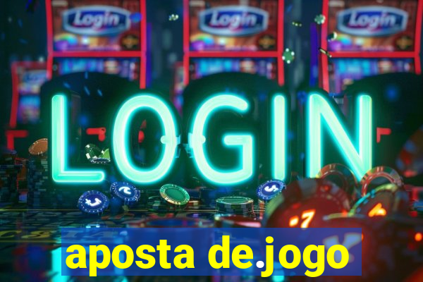 aposta de.jogo