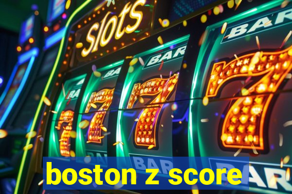 boston z score