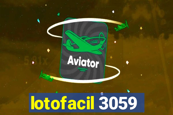 lotofacil 3059