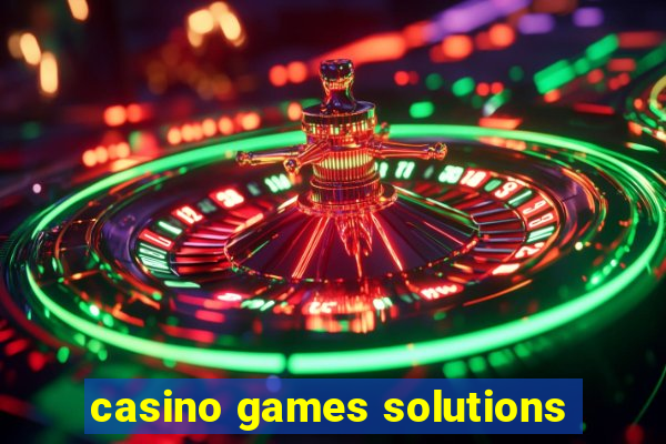 casino games solutions