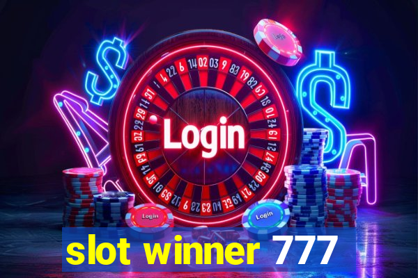 slot winner 777