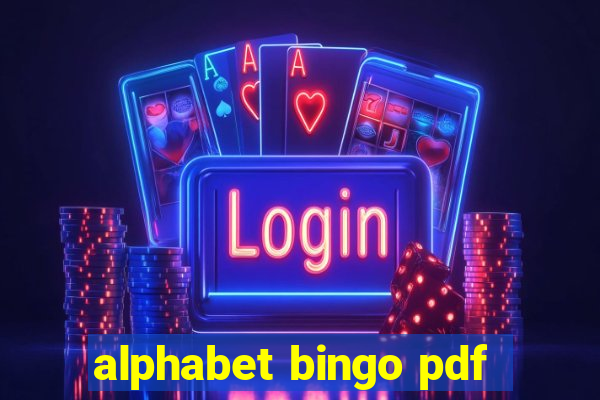 alphabet bingo pdf