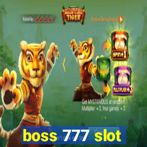 boss 777 slot