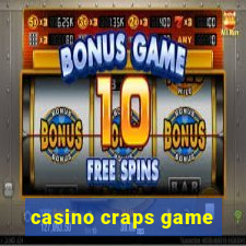 casino craps game