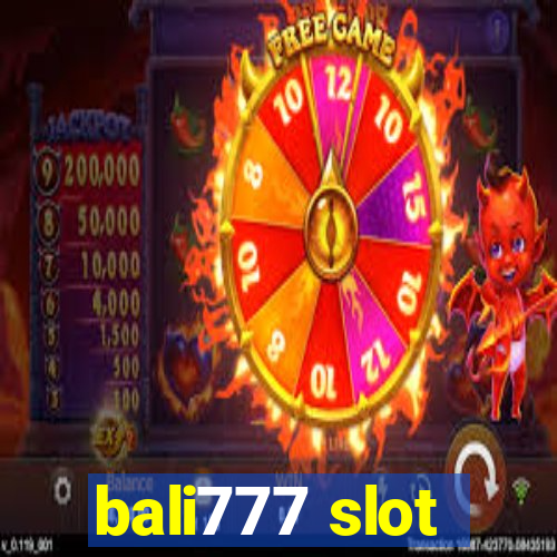 bali777 slot