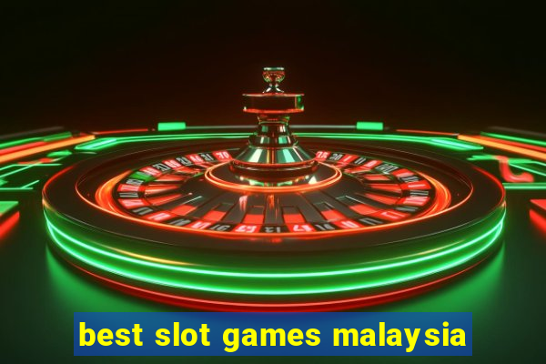 best slot games malaysia