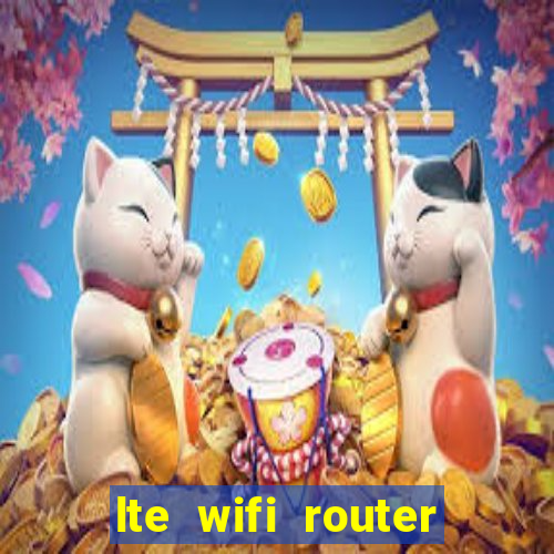 lte wifi router with sim card slot