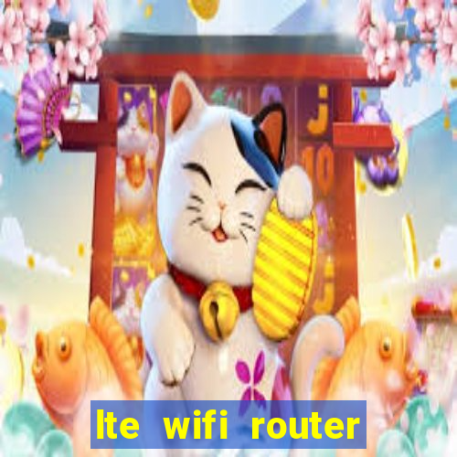 lte wifi router with sim card slot