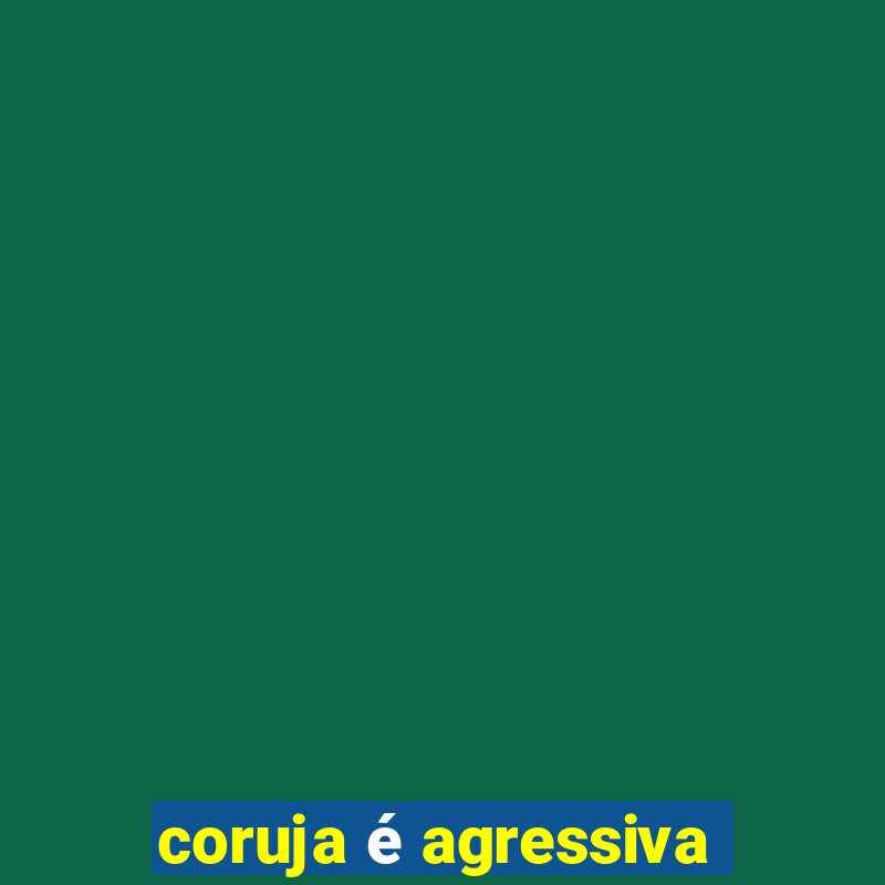 coruja é agressiva