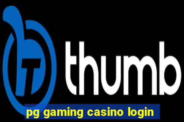 pg gaming casino login