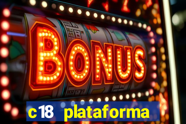 c18 plataforma login entrar