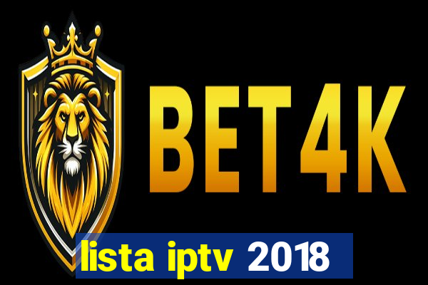 lista iptv 2018