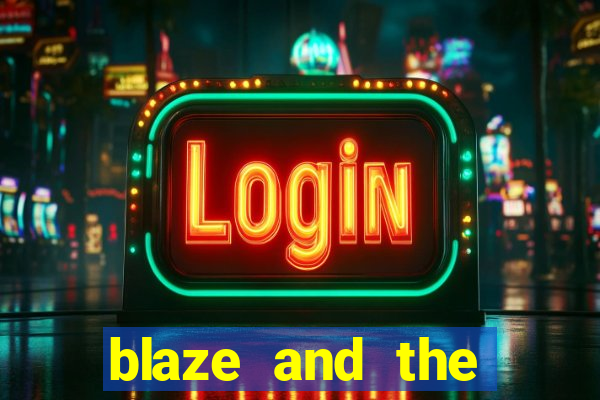 blaze and the monster machines logo font